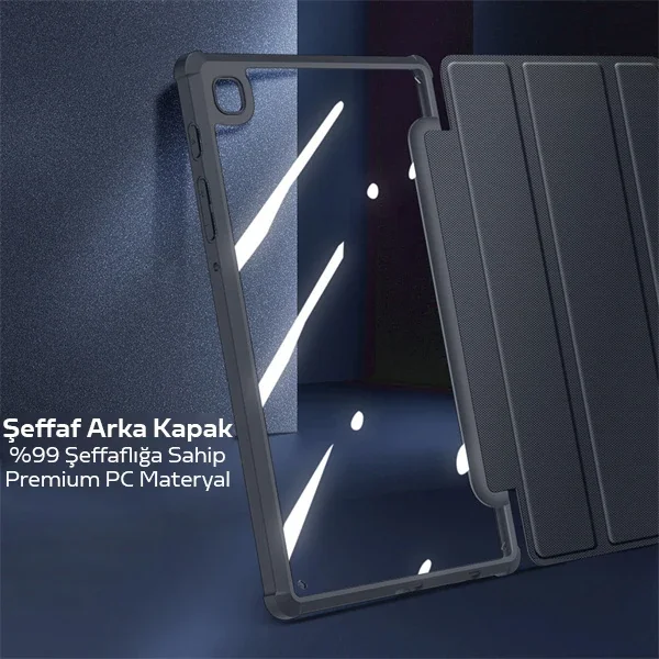 Northcity Galaxy Tab A7 Lite T220-T225 Mıknatıslı Kılıf ve Apple 