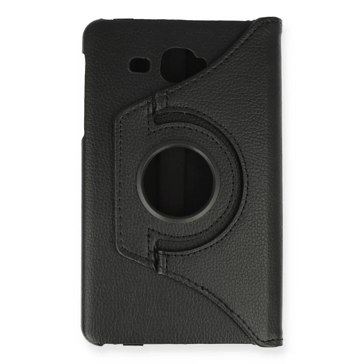 Northcity Galaxy Tab A 7 360 Dönüş Deri Kılıf - Siyah ve Ergonomik Koruma
