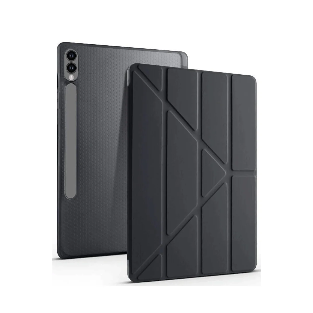 Northcity Galaxy X610 Tab S9 FE Plus 12.4 Kılıf Kalemlikli Mars Tablet Kılıfı - Siyah