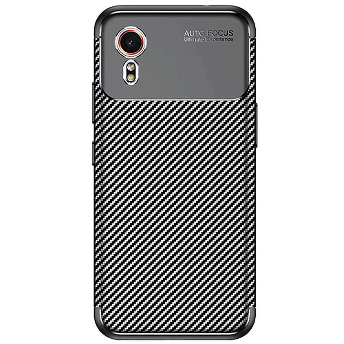 Northcity Galaxy XCover 7 Auto Focus Karbon Kapak - Siyah