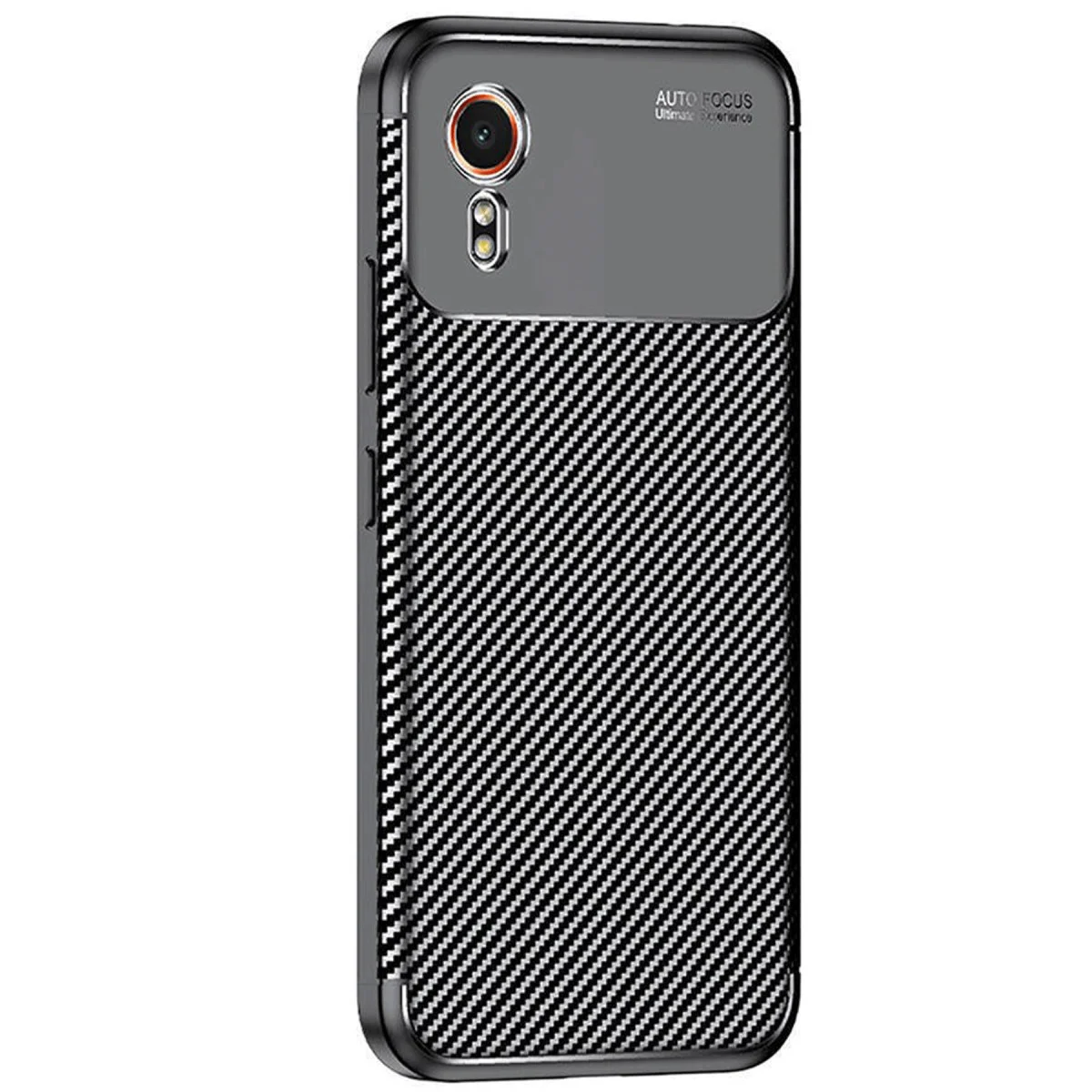 Northcity Galaxy XCover 7 Auto Focus Karbon Kapak - Siyah