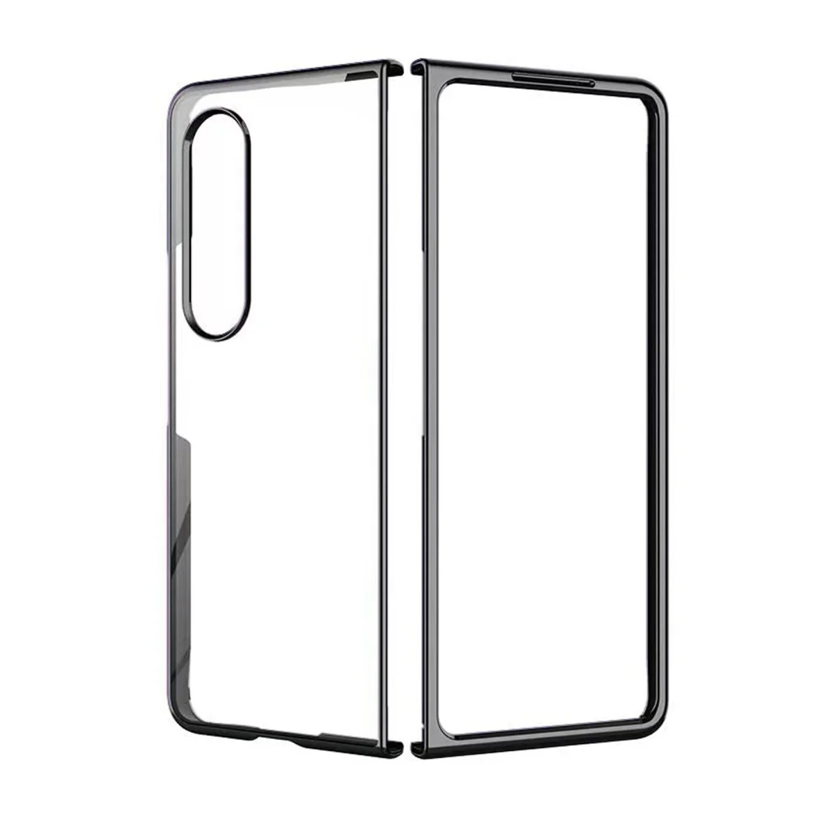 Northcity Galaxy Z Fold 4 Fold Element Kapak - Siyah Premium Kılıf ve Estetik Koruma