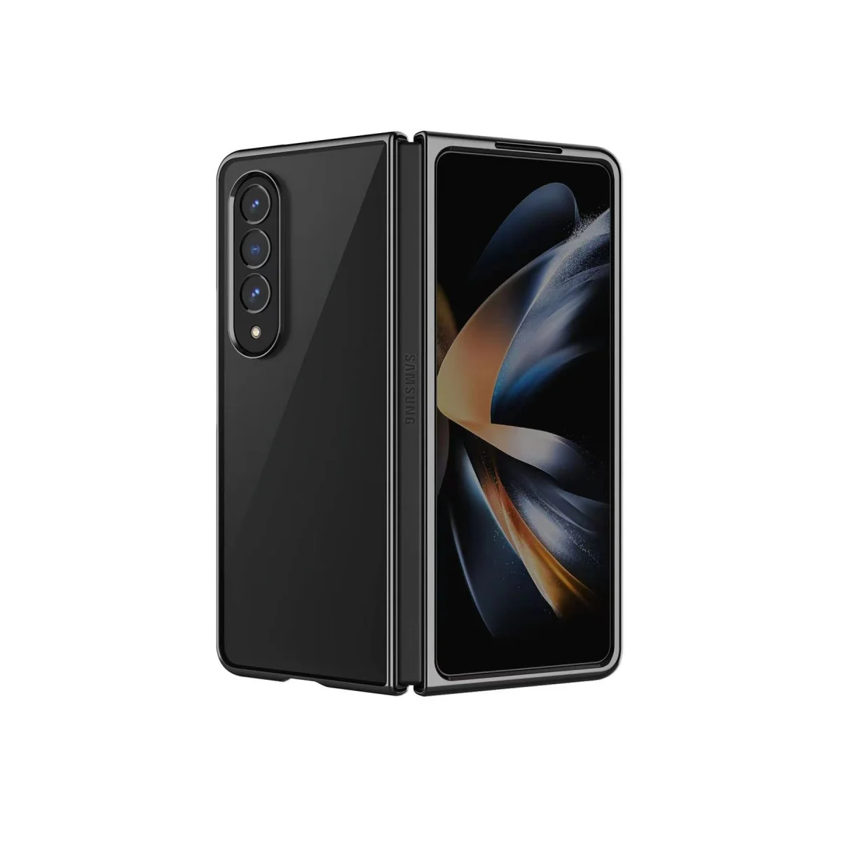 Northcity Galaxy Z Fold 4 Fold Element Kapak - Siyah Premium Kılıf ve Estetik Koruma