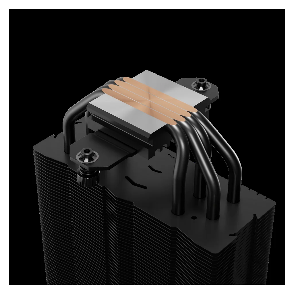 GAMDIAS BOREAS E2-410 Black Edition 120mm CPU Hava Soğutucu - AMD AM4/AM5 & Intel LGA Uyumlu