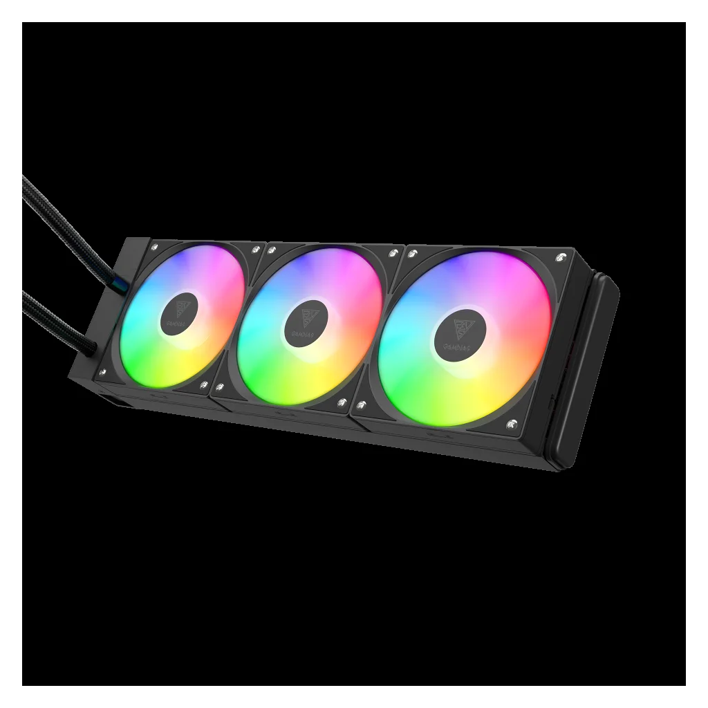 Gamdias CHIONE E4-360 360mm ARGB 3 Fanlı Dijital Ekranlı CPU Sıvı Soğutucu - Northcity Güven
