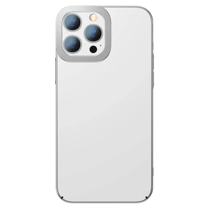 Glitter iPhone 13 Pro Kılıf – Sararmayan Şeffaf PC + Renkli Kenar