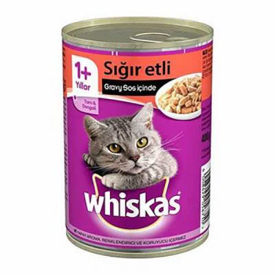 Northcity Gravy Soslu Sığır Etli Yetişkin Kedi Konservesi 400 Gr - Lezzetli ve Besleyici Kedi Maması