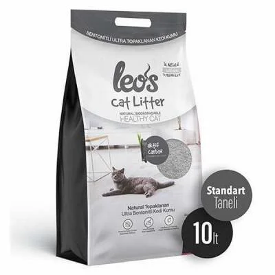 Northcity Grey Aktif Karbonlu Bentonit Kedi Kumu 10 Lt - Doğal ve