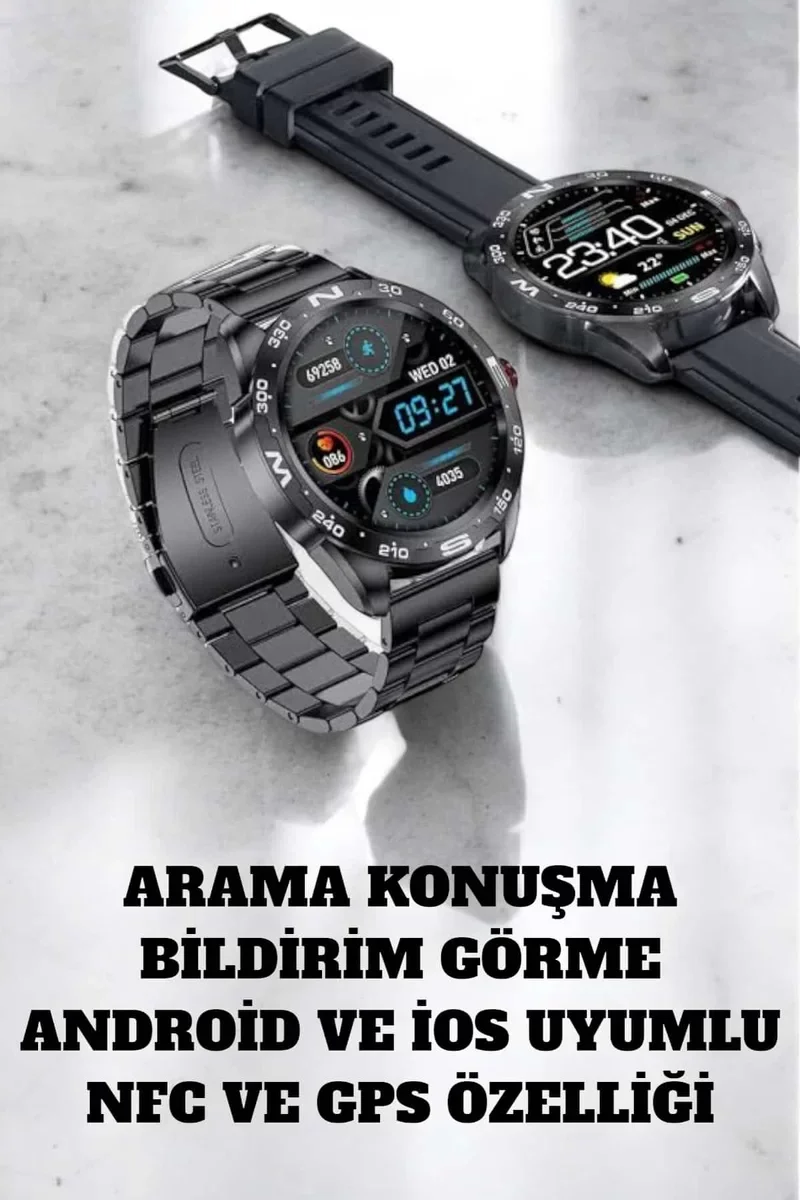 GT3 Max Akıllı Saat Titreşimli Bildirim ve Nabız Takibi