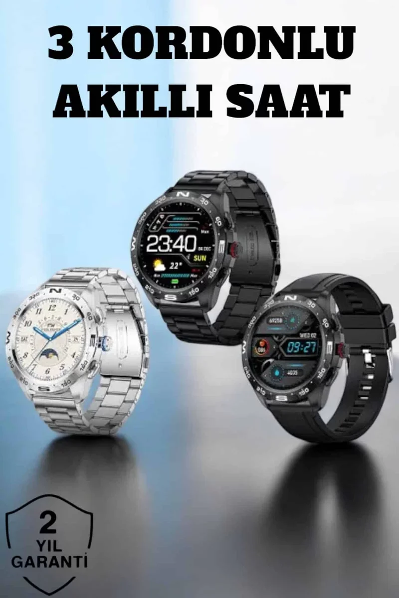 GT3 Max Akıllı Saat Titreşimli Bildirim ve Nabız Takibi