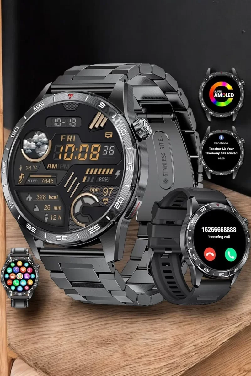 GT3 Max Akıllı Saat Titreşimli Bildirim ve Nabız Takibi
