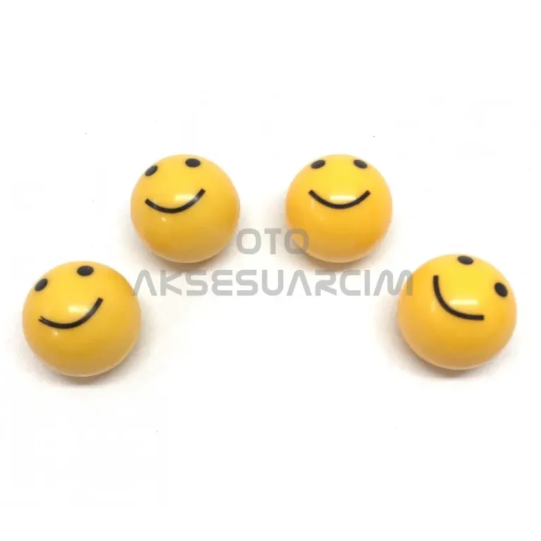 Northcity Gülen Emoji Lüx Sibop Kapağı Sarı - Emojili Pratik Kapa