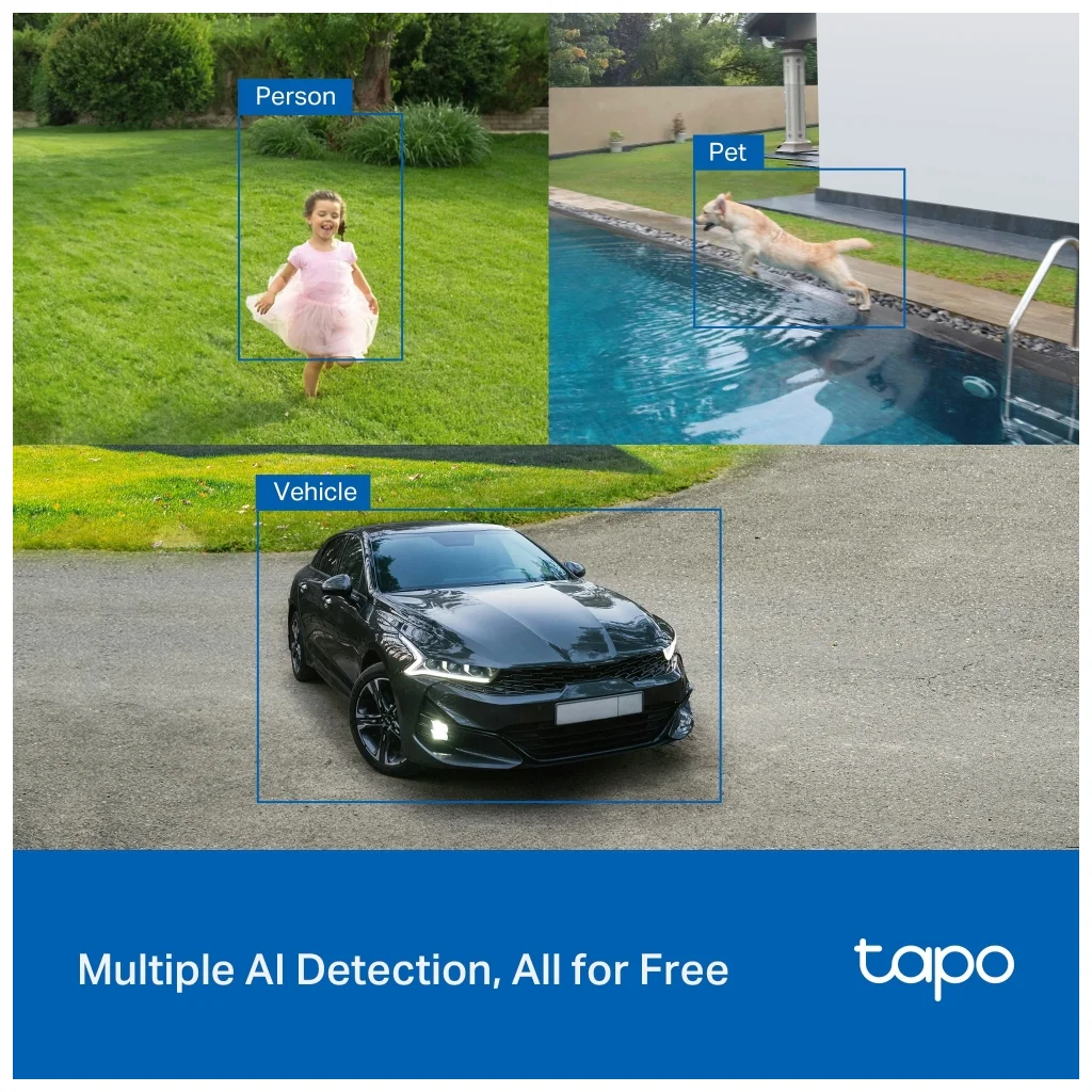 Güneş Enerjili IP66 Güvenlik Kamerası Tapo TC85 KIT 2K QHD Dış Mekan