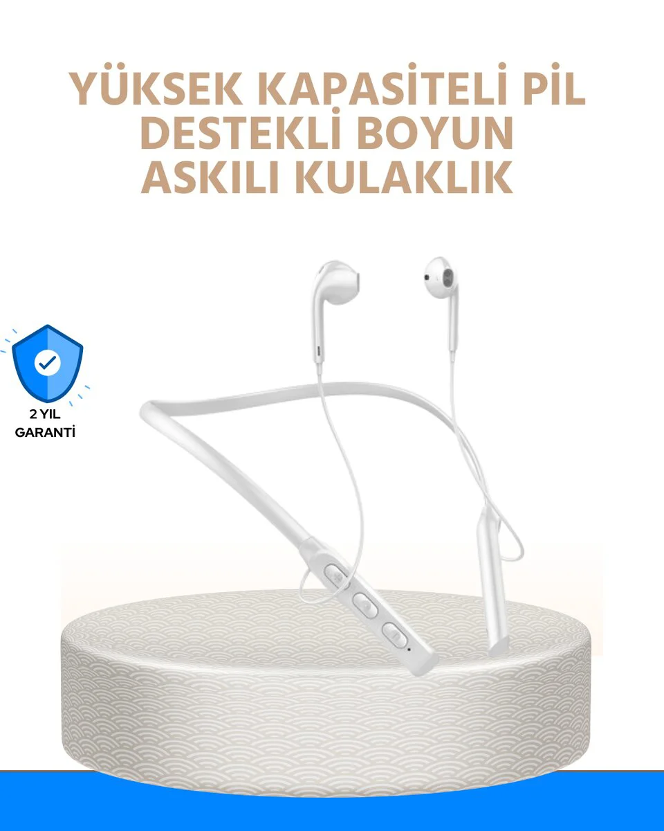 Northcity Gürültü Azaltıcı Ergonomik Boyun Askılı Kablosuz Kulakl