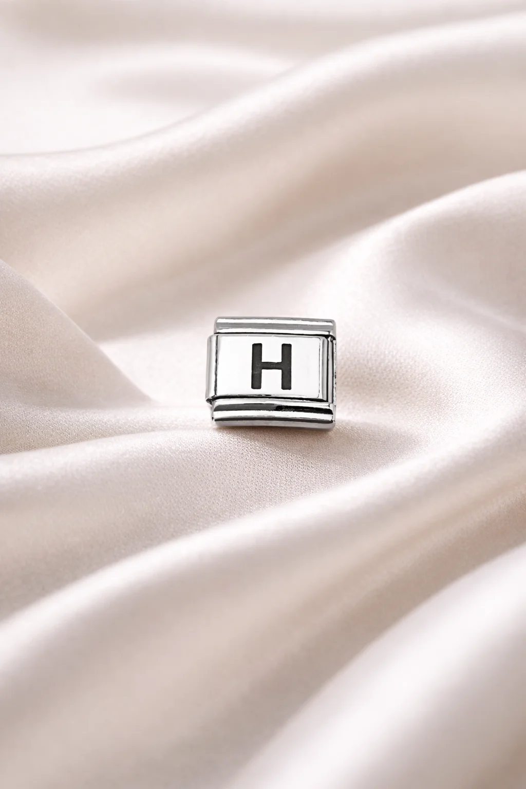 Northcity H Harf Charm Çelik Bileklik Aksesuarı - Kişiye Özel ve 