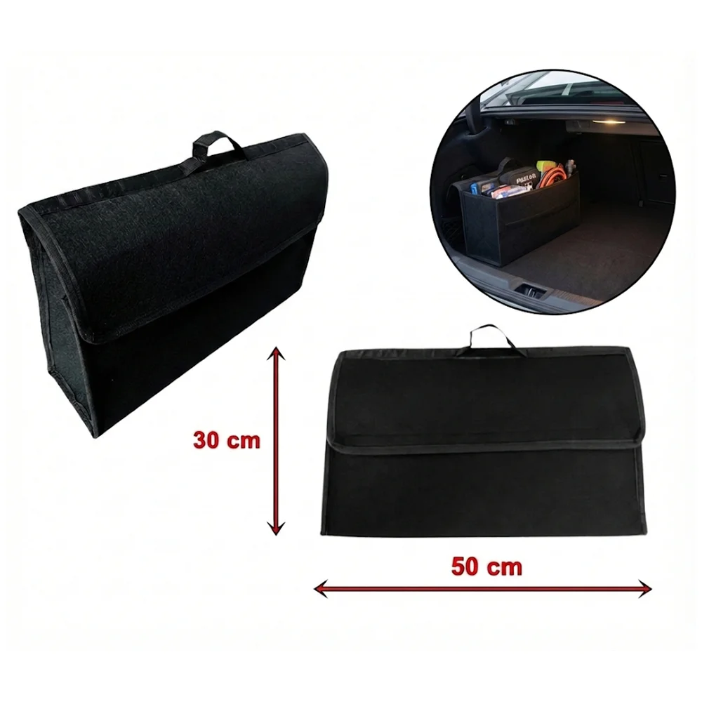 Northcity Halı Bagaj Organizer 30x50cm Siyah – Dağınıklığı Önleyi