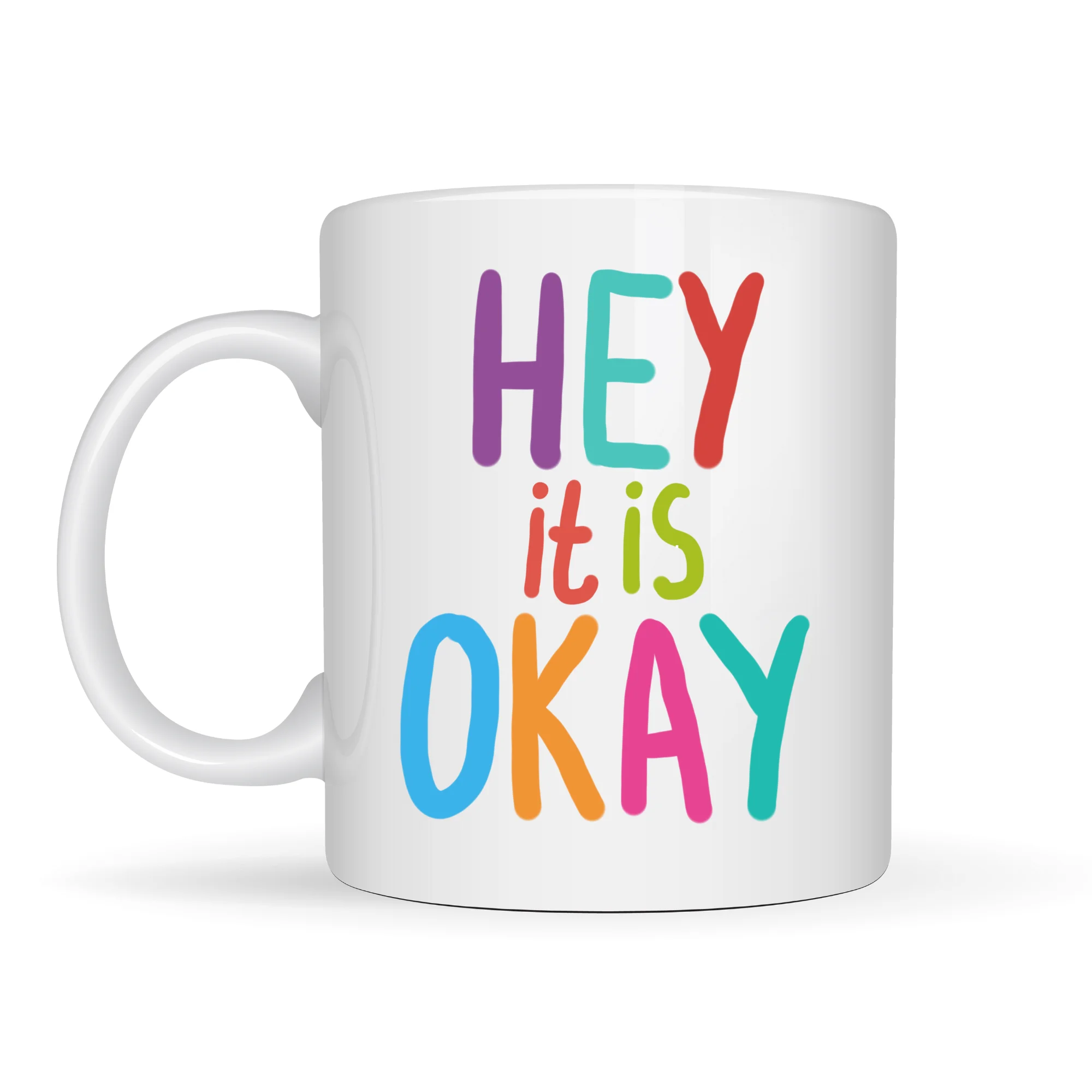 Northcity Hey It Is Okay Motivasyon Kupası - Moral Veren Porselen