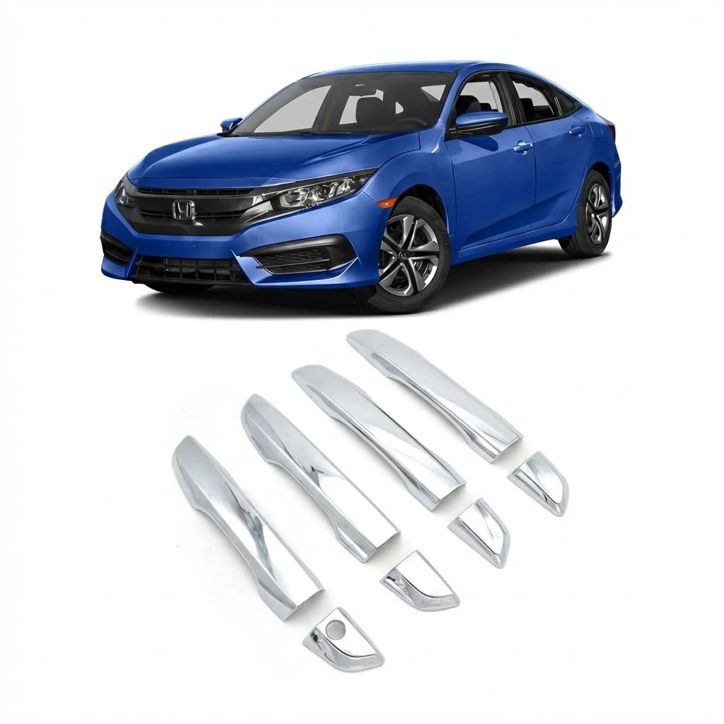 Northcity Honda Civic FC5 2016-2021 Krom Kapı Kolu Kapağı - North