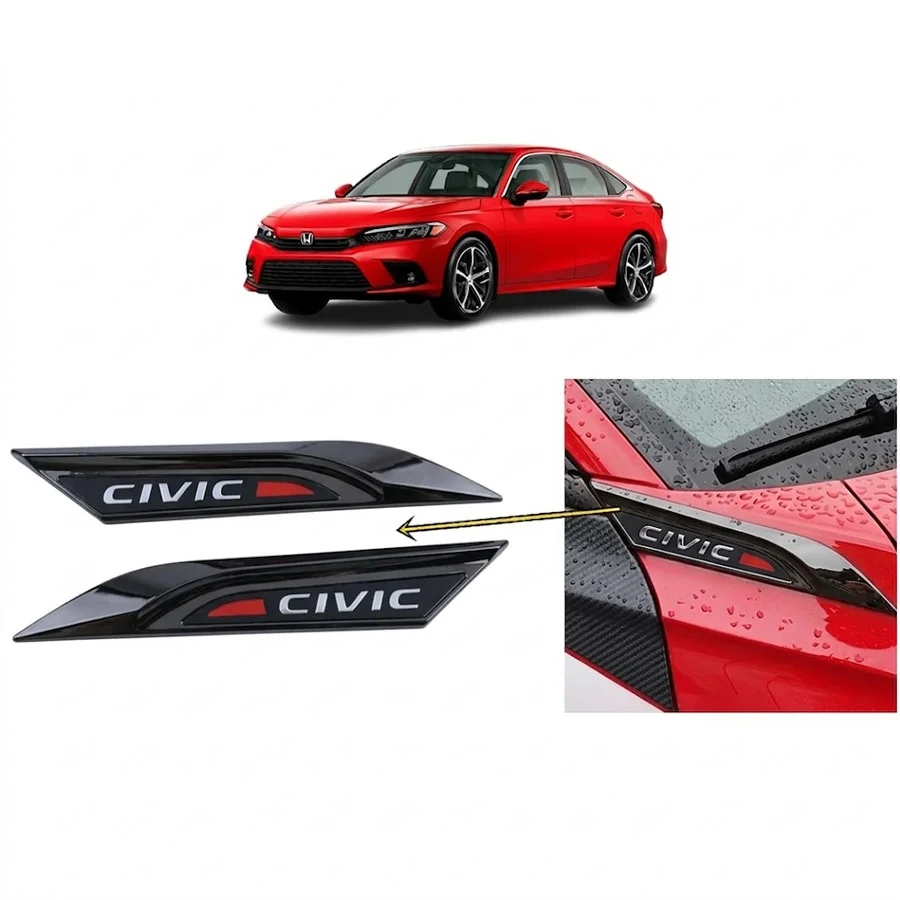 Northcity Honda Civic FE1 2022 ve Sonrası Çamurluk Üstü Ventil De