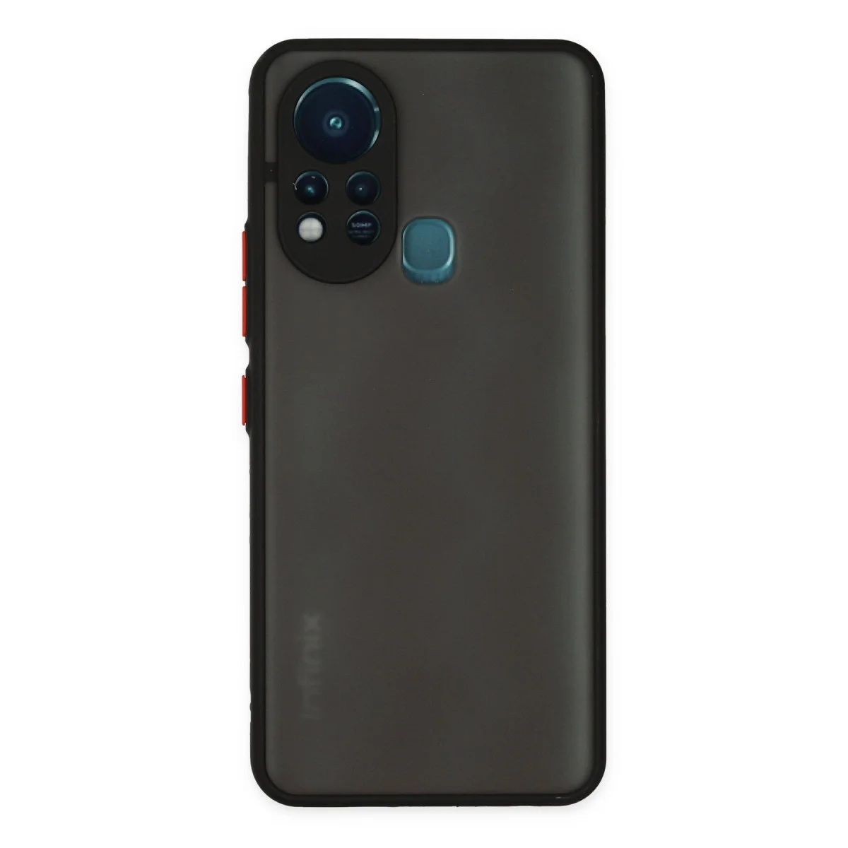 Northcity Hot 11s Kılıf Montreal Silikon Kapak - Siyah Kamera Korumalı Modern Tasarım