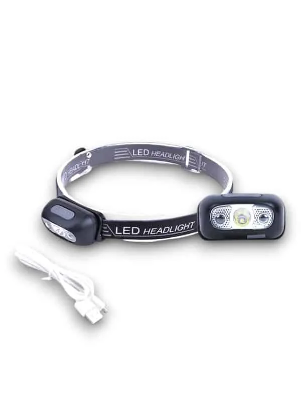 Northcity HS-43 Kafa Lambası - 4 Modlu Şarj Edilebilir LED Far, S