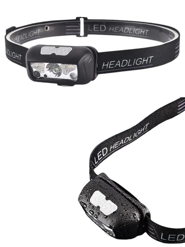 Northcity HS-43 Kafa Lambası - 4 Modlu Şarj Edilebilir LED Far, S
