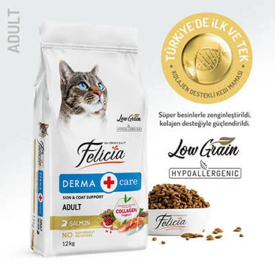 Northcity Hypoallergenic Somonlu Düşük Tahıllı Yetişkin Kedi Maması 12 Kg