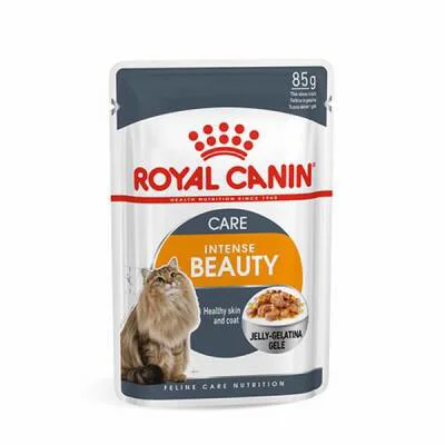 Northcity İntense Beauty Kedi Konservesi 12 Adet Yetişkin Kedi Şekerlemeli 85 Gr - Cilt ve Tüy Sağlığı İçin