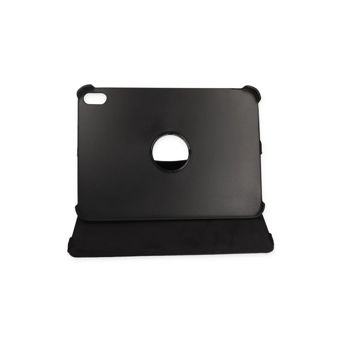 Northcity iPad 2022 10.9 10. Nesil 360 Dönüşlü Siyah Tablet Deri Kılıfı - Tam Koruma