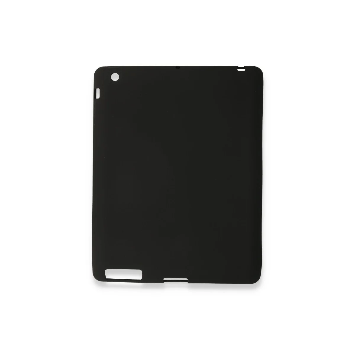 Northcity iPad 4 9.7 Silikon Kılıf Evo - Siyah Tablet Kılıfı