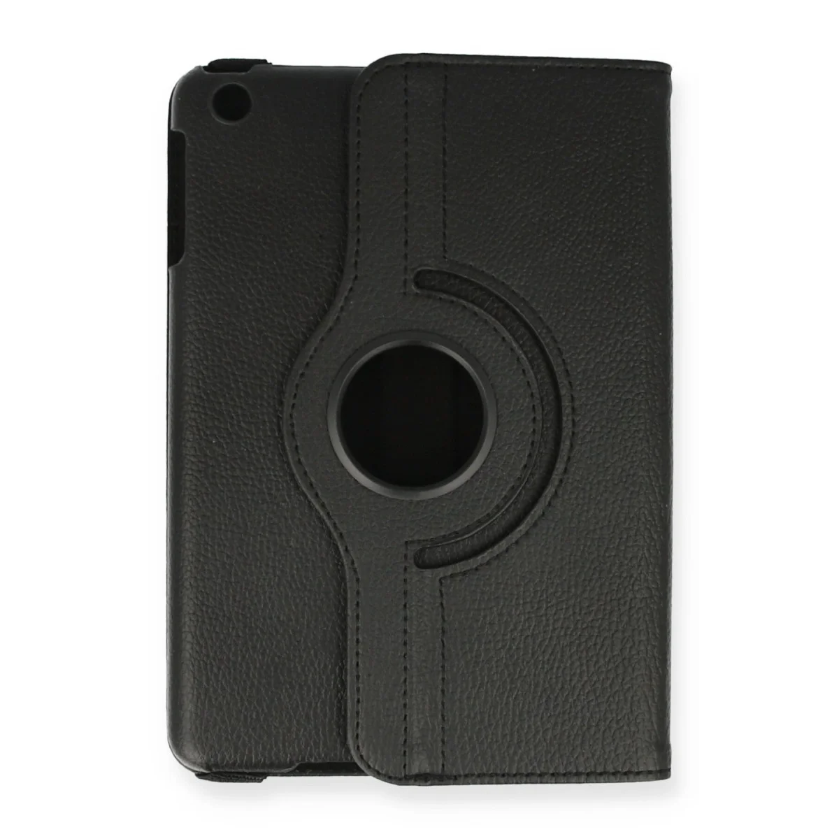 Northcity iPad Mini 1 360 Dönüşlü Deri Kılıf - Siyah