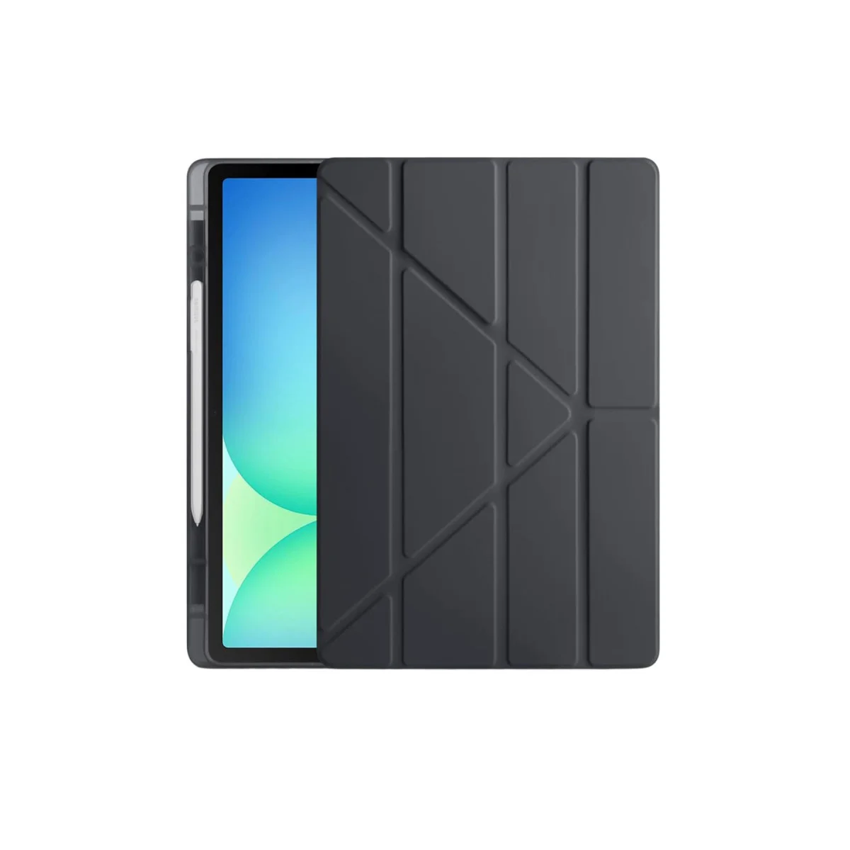 Northcity iPad Pro 13 (2024) Kılıf Kalemlikli Hugo Tablet Kılıfı - Siyah