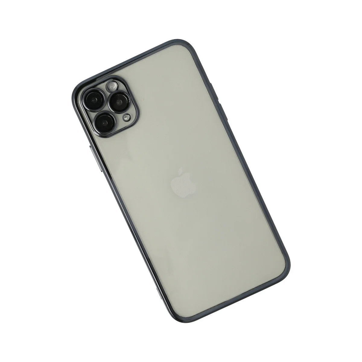 Northcity iPhone 11 Pro Max Razer Lensli Silikon Kılıf Siyah - Kamera Korumalı Soft TPU
