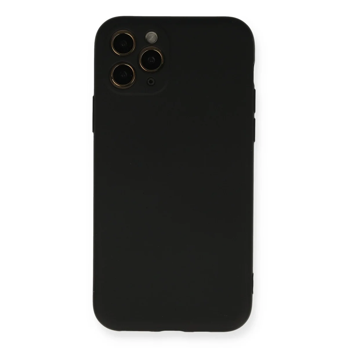 Northcity iPhone 11 Pro Nano İçi Kadife Silikon Kılıf Siyah - Maksimum Koruma ve Şıklık