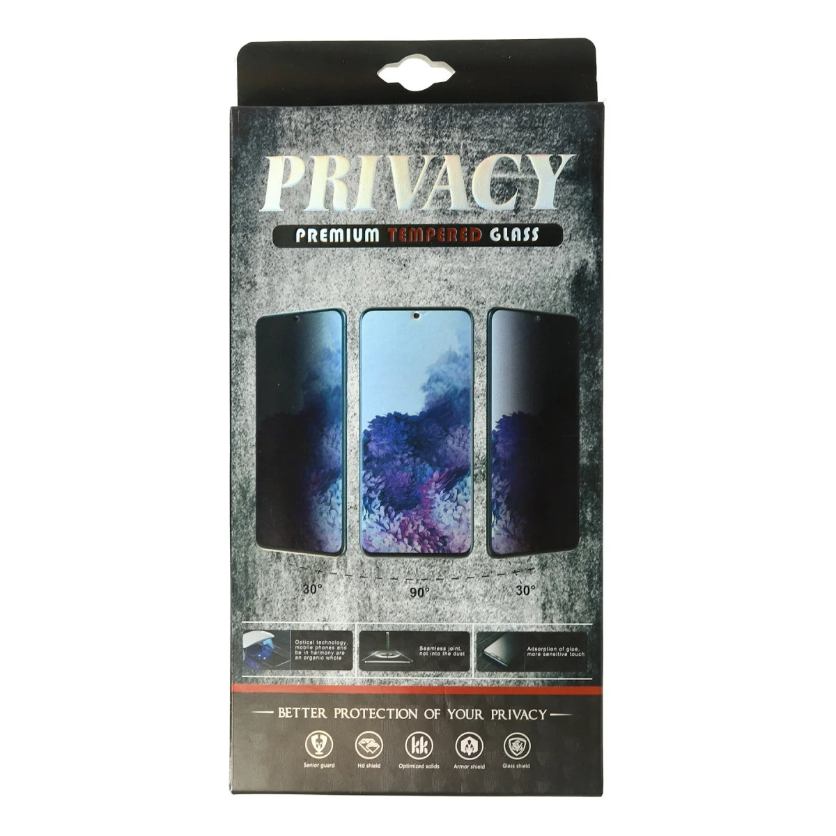 Northcity iPhone 11 34D Hayalet Izgaralı Cam Koruma - Siyah Premium Kılıf