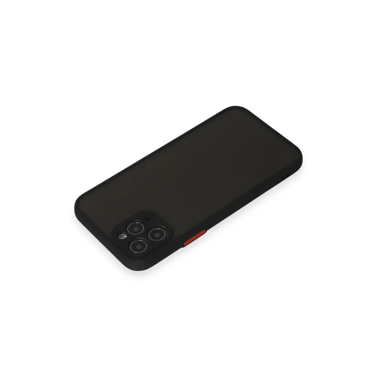 Northcity iPhone 11 Pro Montreal Silikon Kılıf - Kamera Korumalı, Darbe Dayanıklı Siyah Kılıf