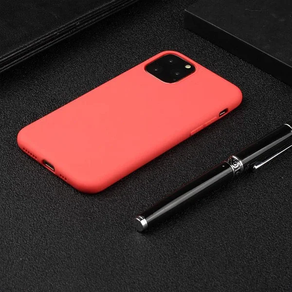 iPhone 11 Pro Max Kılıf 6.5'' Ultra Ince Şeffaf TPU Silikon Darbe Emici