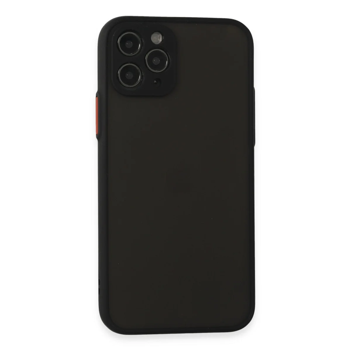 Northcity iPhone 11 Pro Montreal Silikon Kılıf - Kamera Korumalı, Darbe Dayanıklı Siyah Kılıf