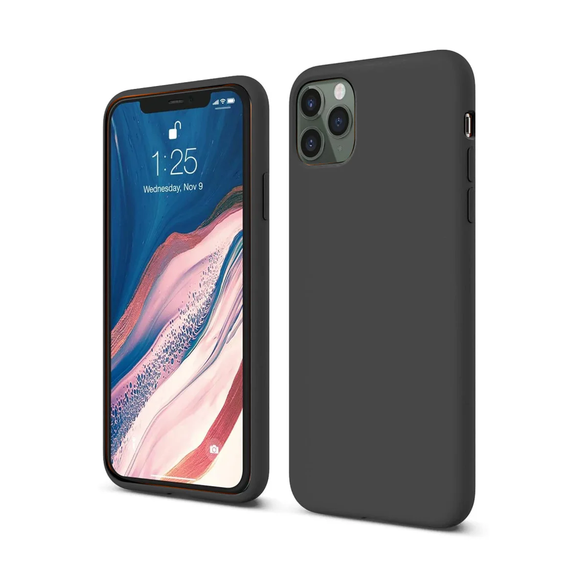 Northcity iPhone 11 Pro Kılıf First Silikon - Siyah, Ultra İnce ve Darbe Emici