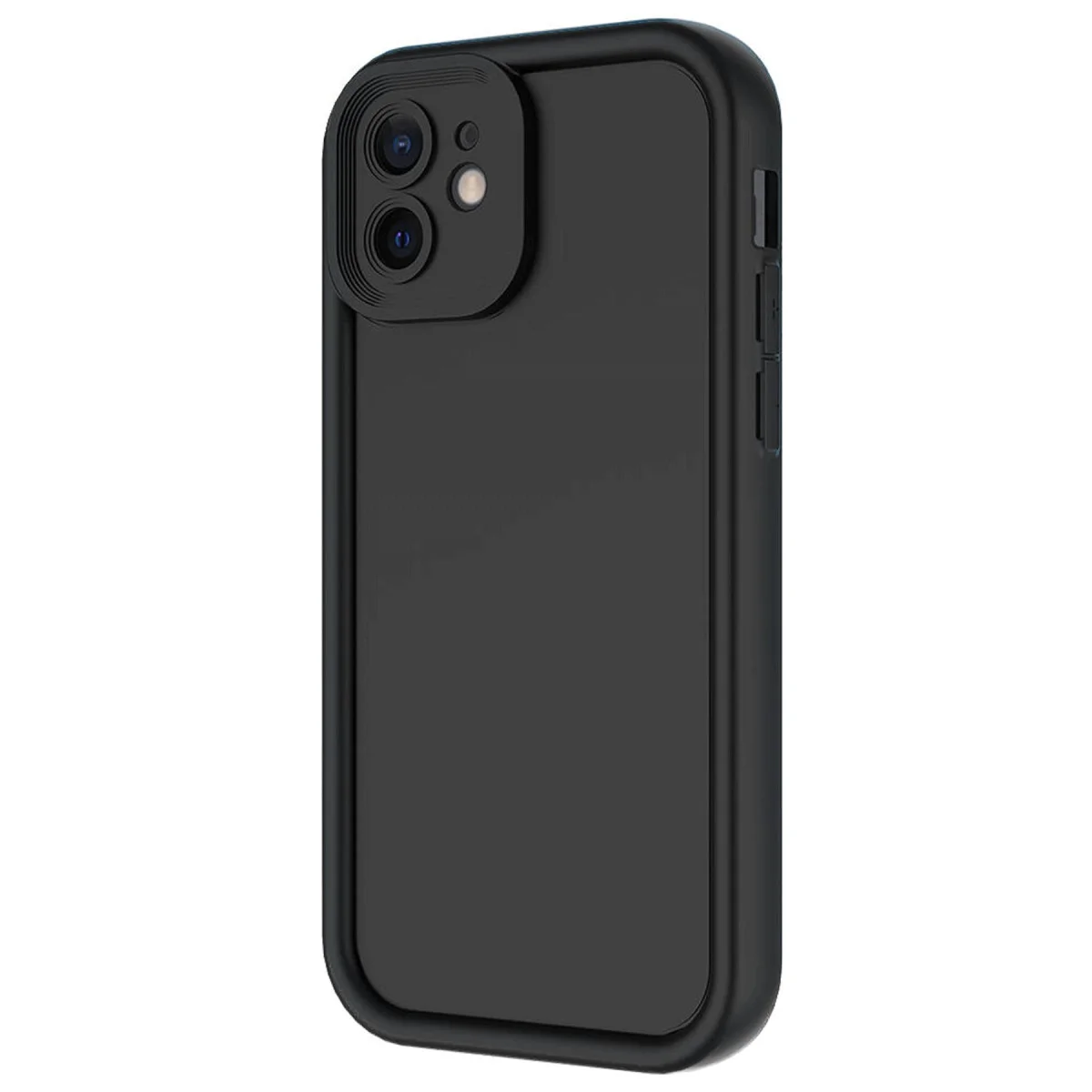 Northcity iPhone 11 Viera Silikon Kılıf - Siyah (Mat ve Darbe Korumalı)