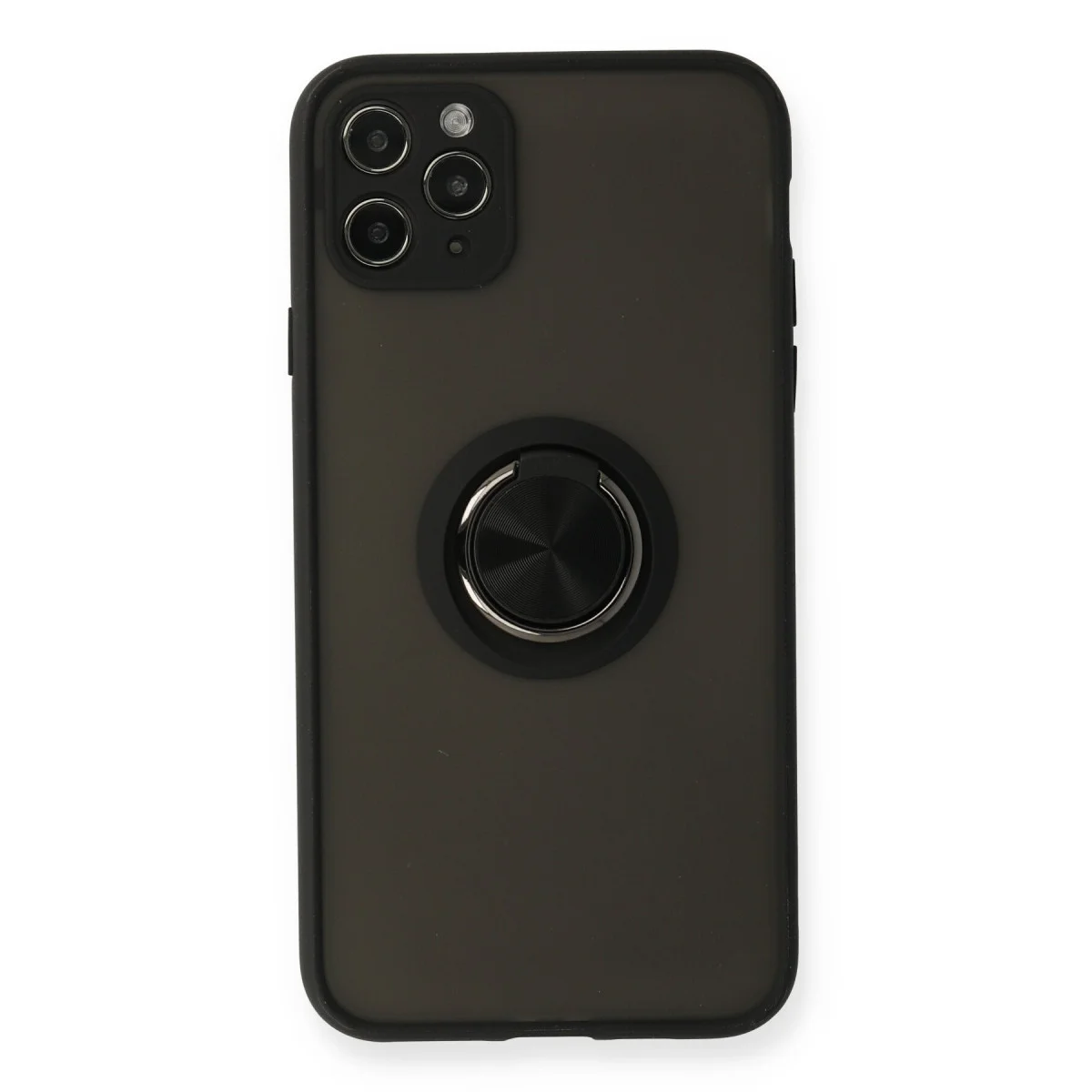 Northcity iPhone 11 Pro Montreal Silikon Kılıf Siyah - Mat ve Kaymaz Koruma