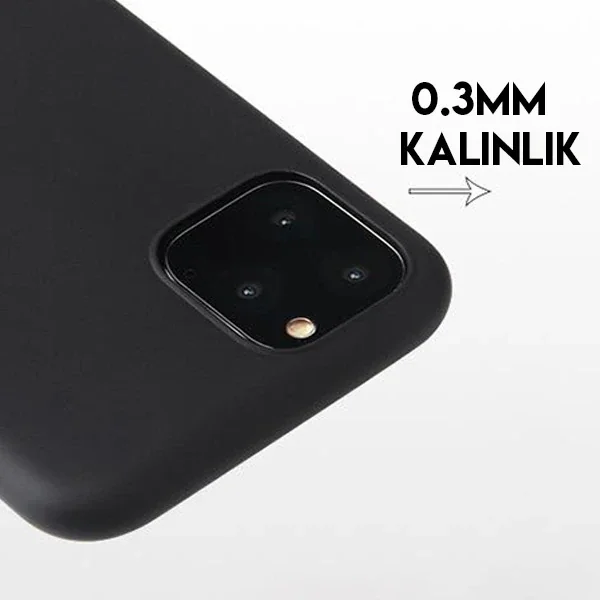 iPhone 11 Pro Max Kılıf 6.5'' Ultra Ince Şeffaf TPU Silikon Darbe Emici