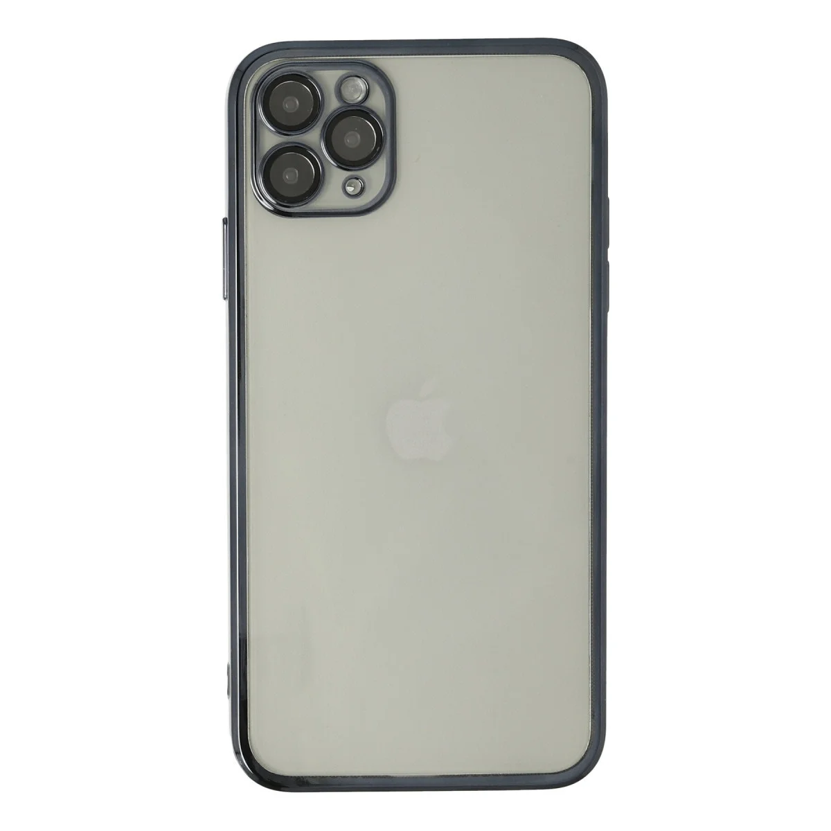 Northcity iPhone 11 Pro Max Razer Lensli Silikon Kılıf Siyah - Kamera Korumalı Soft TPU