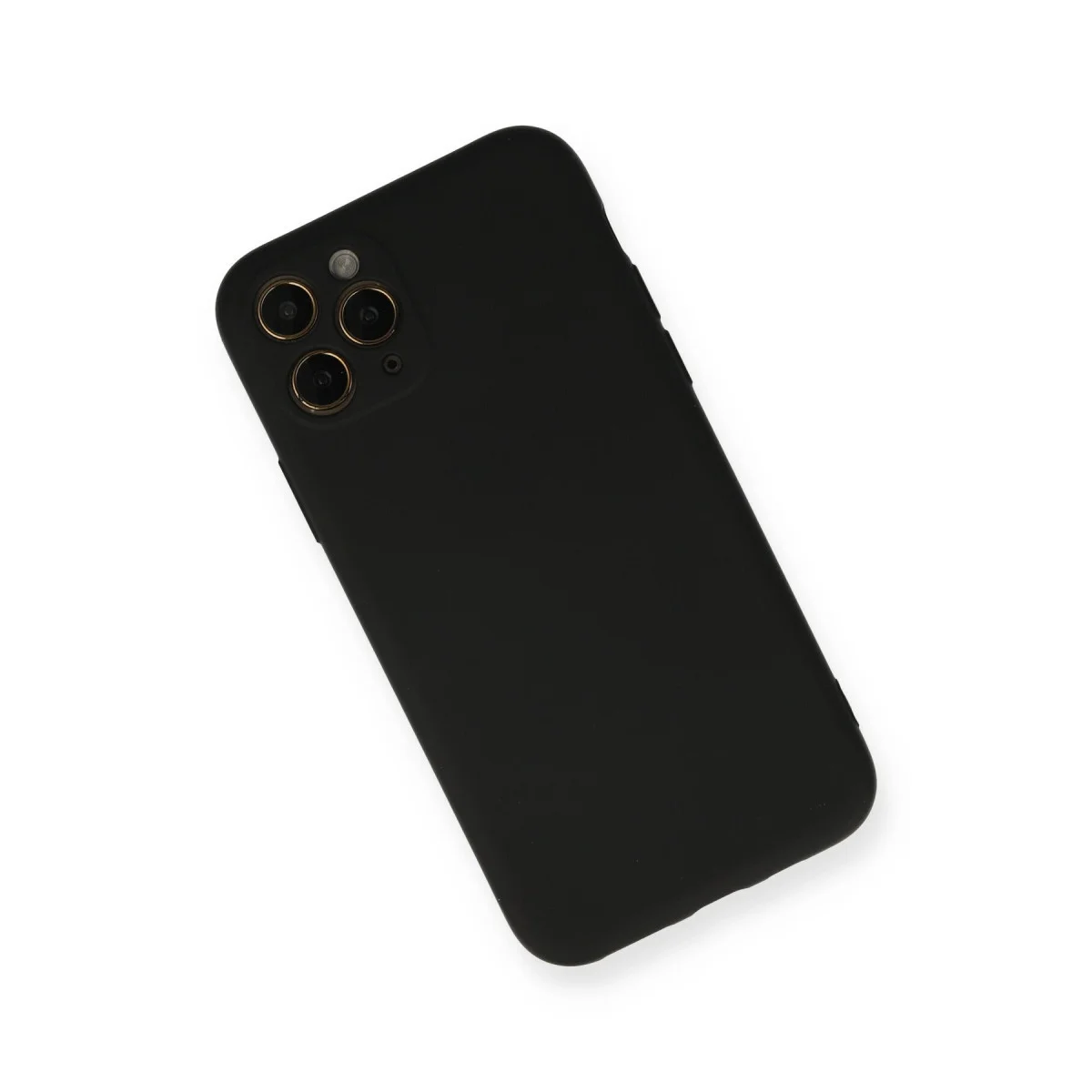 Northcity iPhone 11 Pro Nano İçi Kadife Silikon Kılıf Siyah - Maksimum Koruma ve Şıklık