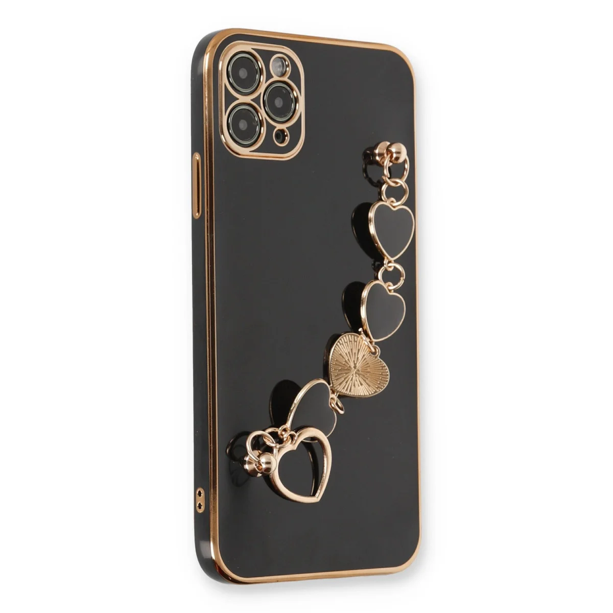 Northcity iPhone 11 Pro Esila Silikon Kılıf - Siyah, Şık Tutuş ve Güvenli Koruma