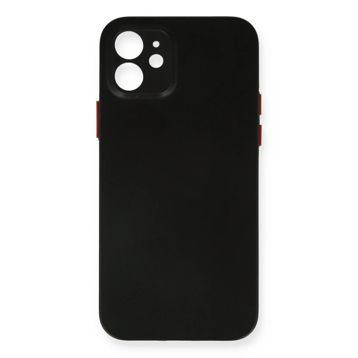 Northcity iPhone 12 Ultra İnce PP Kılıf - Siyah, Estetik ve Koruyucu