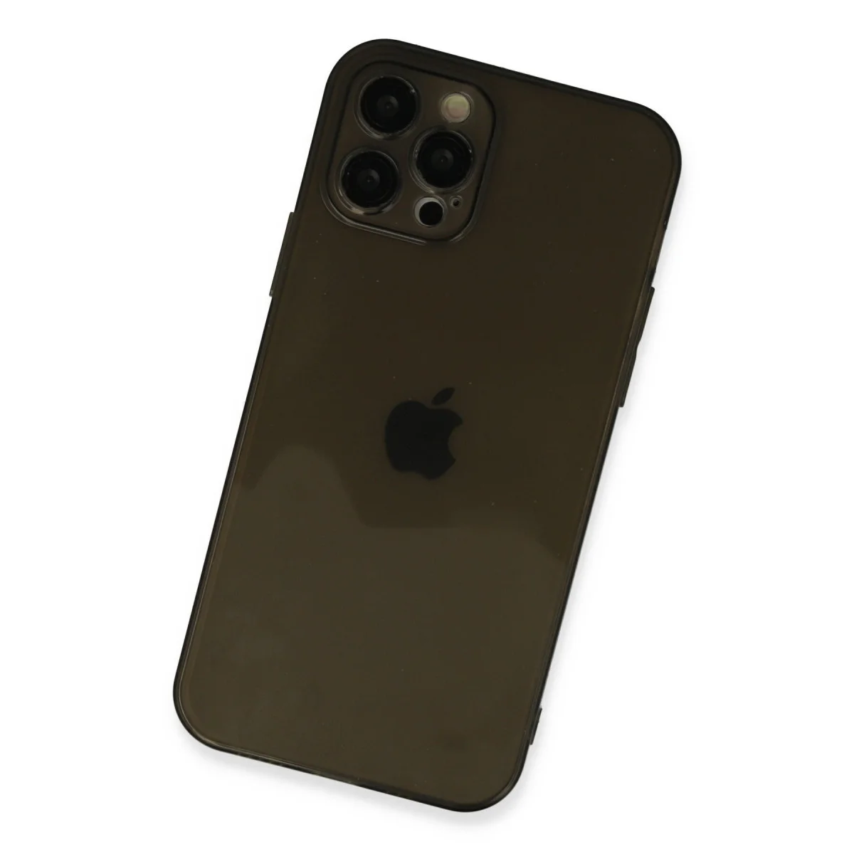 Northcity iPhone 12 Pro Fly Lens Silikon Kılıf - Siyah ve Ultra Şık