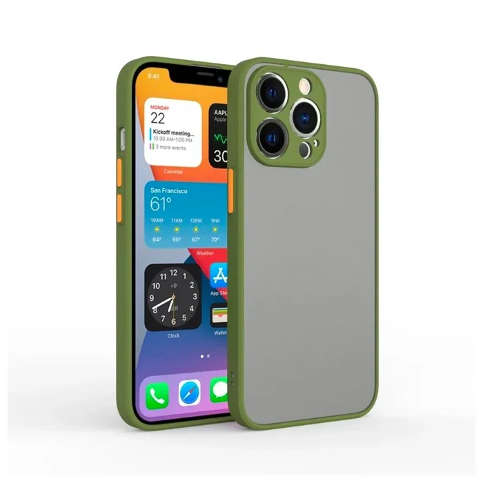 iPhone 12 Pro Max 6.7inç Kamera Korumalı Premium Silikon Kılıf - Dayanıklı ve Şık Tasarım