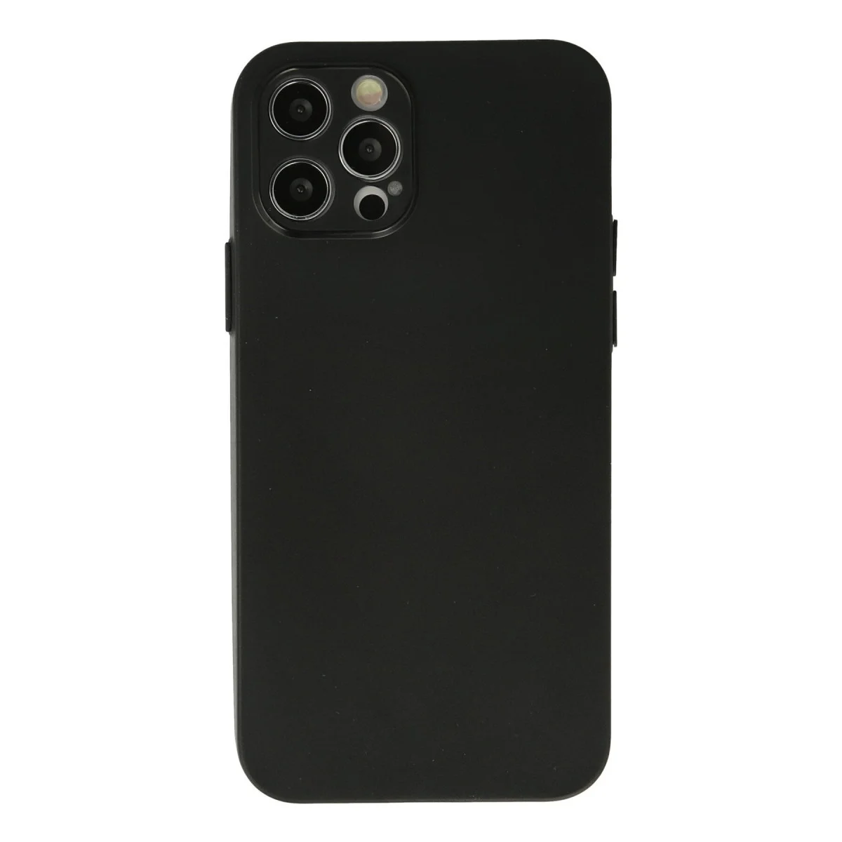 Northcity iPhone 12 Pro Max Silikon Kılıf Siyah - Ultra İnce, Hafif ve Kamera Korumalı