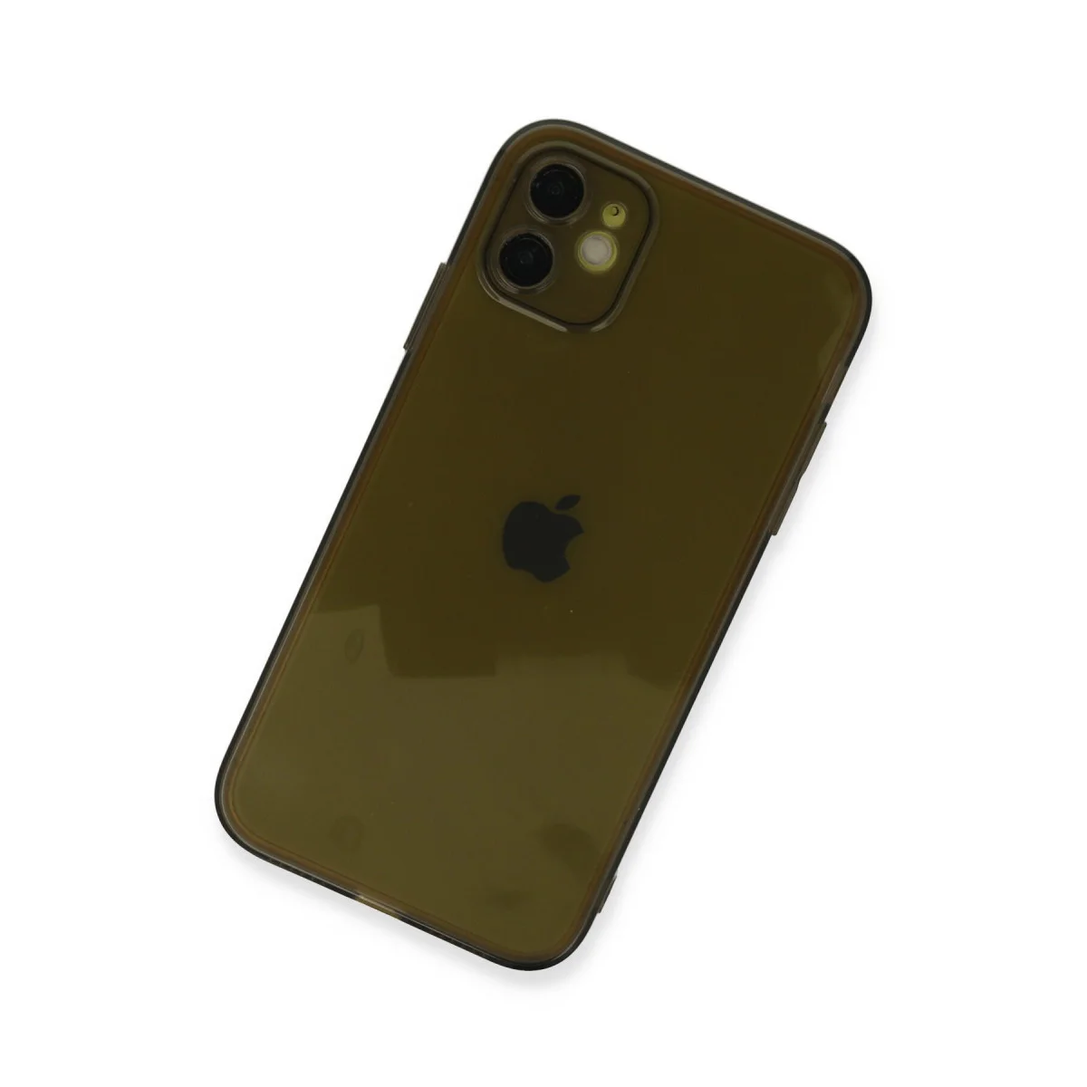 Northcity iPhone 12 Fly Lens Silikon Kılıf - Siyah ve Ultra İnce